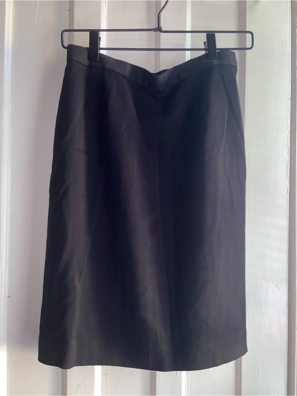 Comme des Garçons black midi skirt